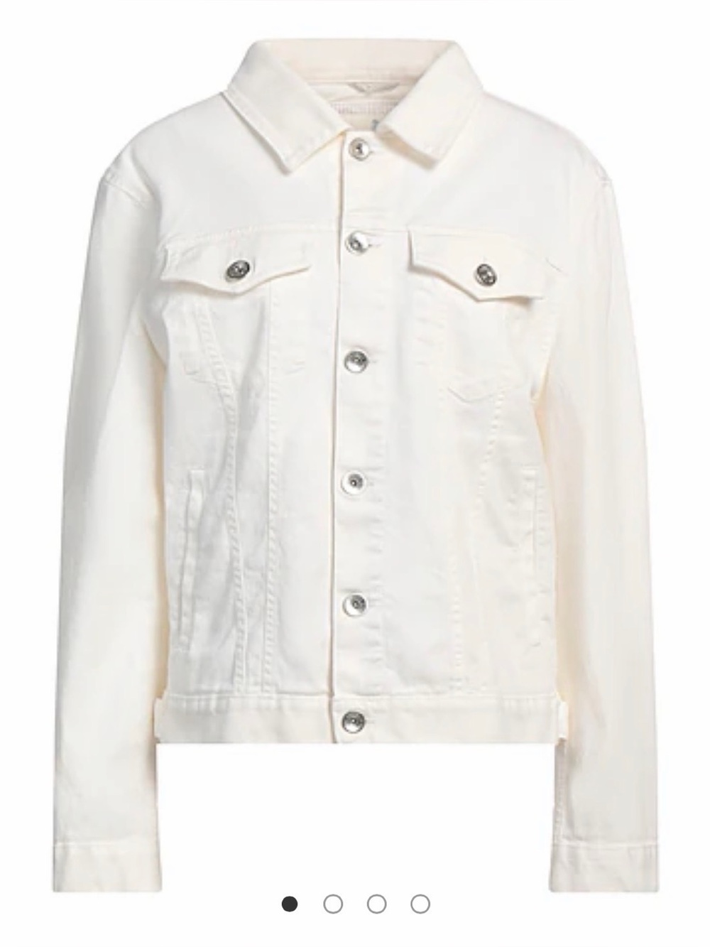 Brunello Cucinelli White Denim Jacket for Women